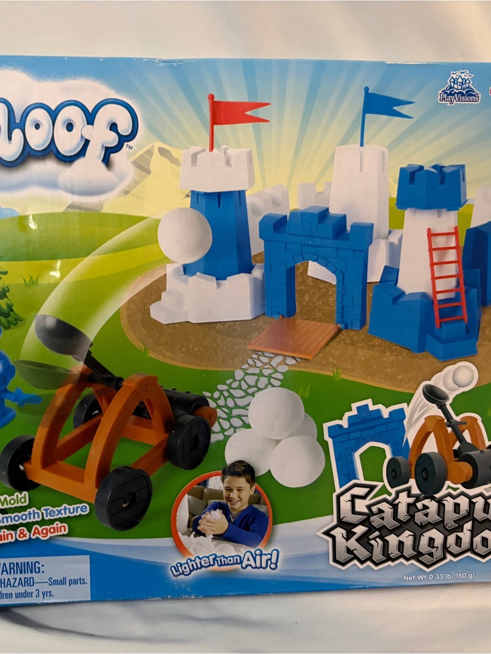 Castle Kingdom Snowball Play Set - Blue and White